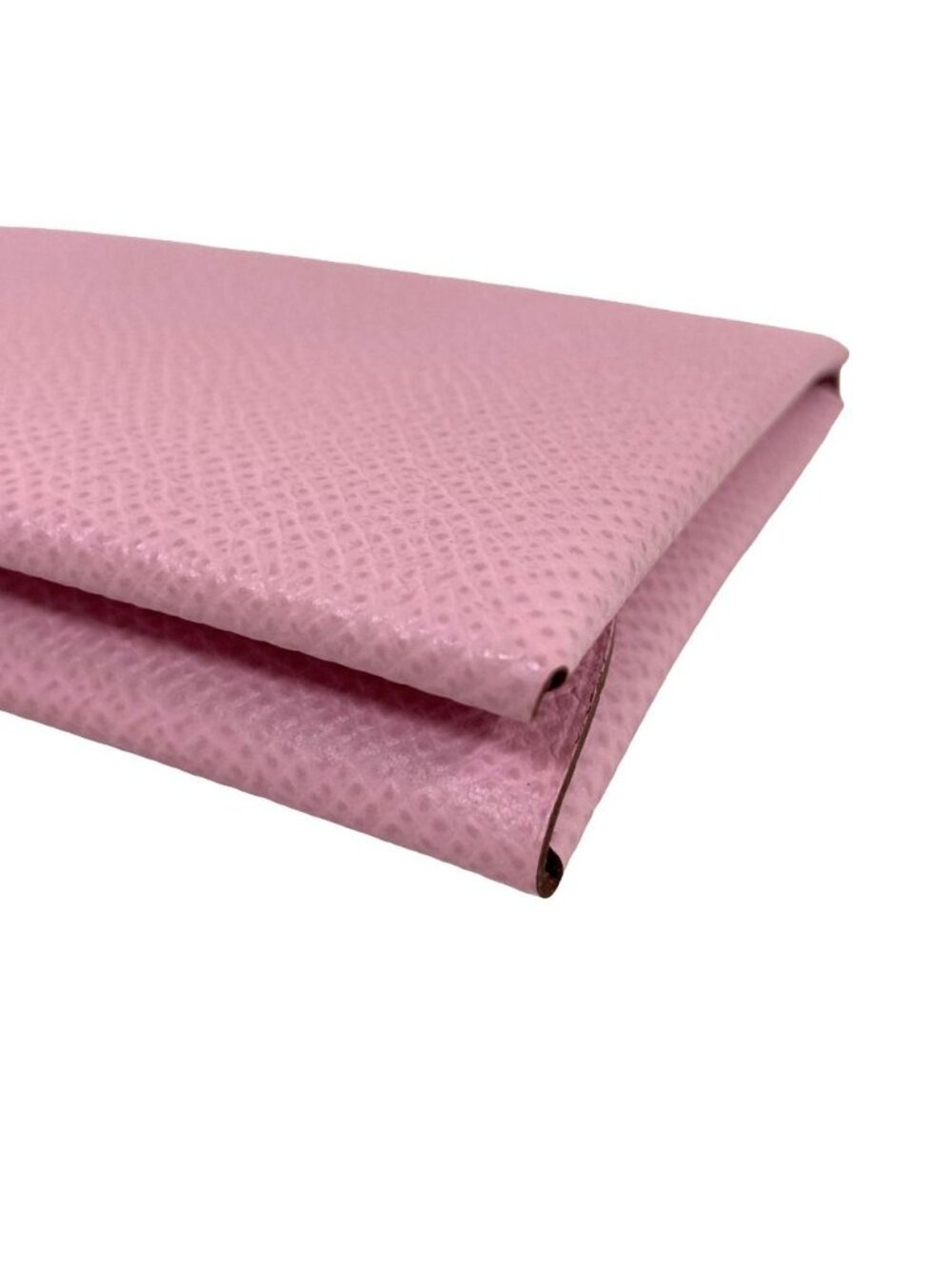 Hermes Calvi Duo Veau Epsom Card Case Coin Mauve Sylvestre - Picture 7 of 10